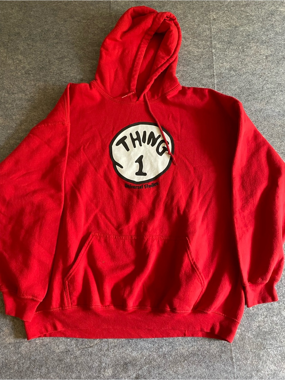 Universal Studios Red Thing 1 Hoodie